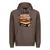 Coffee i teach strength bravery equality love history Premium Hoodie - Zillion Design Studio