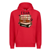 Red i teach strength bravery equality love history Premium Hoodie - Zillion Design Studio