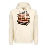 Sandshell i teach strength bravery equality love history Premium Hoodie - Zillion Design Studio