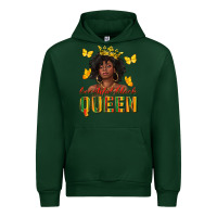 Forest Green beautiful black queen Urban Hoodie - texasbilliewilder