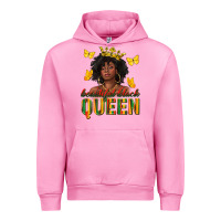 Fuchsia Pink beautiful black queen Urban Hoodie - texasbilliewilder