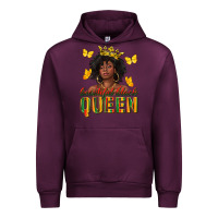 Mauve Wine beautiful black queen Urban Hoodie - texasbilliewilder
