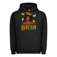 Pigment Black beautiful black queen Urban Hoodie - texasbilliewilder