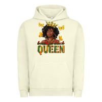 Pigment Pistachio beautiful black queen Urban Hoodie - texasbilliewilder