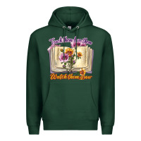 Sports Green watch them grow Premium Hoodie - texasbilliewilder