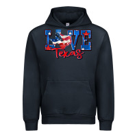 Navy love texas map Urban Hoodie - Zillion Design Studio