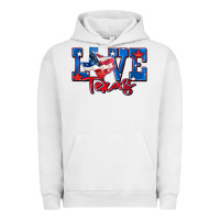 Pigment Lunar Rock love texas map Urban Hoodie - Zillion Design Studio