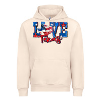 Sandshell love texas map Urban Hoodie - Zillion Design Studio