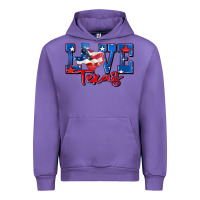 Tulip love texas map Urban Hoodie - Zillion Design Studio