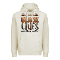 Oatmeal Heather i teach black lives and they matter Premium Hoodie - Zillion Design Studio