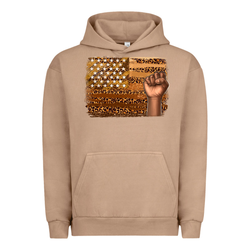 American Melanin Flag Urban Hoodie by texasbilliewilder | Teevron