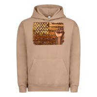 Pigment Burro American melanin flag Urban Hoodie - texasbilliewilder