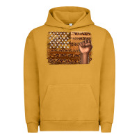 Pigment Peanut Butter American melanin flag Urban Hoodie - texasbilliewilder