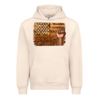 Sandshell American melanin flag Urban Hoodie - texasbilliewilder