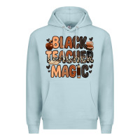 Blue Mist black teacher magic Premium Hoodie - Zillion Design Studio