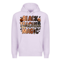 Lilac black teacher magic Premium Hoodie - Zillion Design Studio
