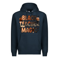 Navy black teacher magic Premium Hoodie - Zillion Design Studio