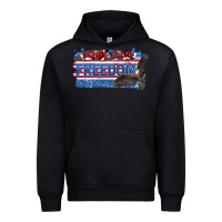 Black long live freedom Urban Hoodie - Zillion Design Studio