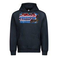 Navy long live freedom Urban Hoodie - Zillion Design Studio