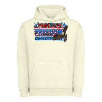 Pigment Pistachio long live freedom Urban Hoodie - Zillion Design Studio