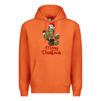 Carrot merry christmas cactus Premium Hoodie - RanaPortraitStore