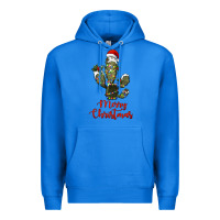 True Royal merry christmas cactus Premium Hoodie - RanaPortraitStore