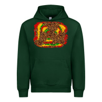 Foreset Green black history background Urban Hoodie - texasbilliewilder