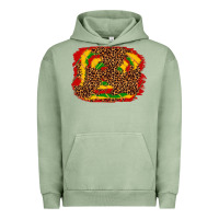 Pigment Oil Green black history background Urban Hoodie - texasbilliewilder