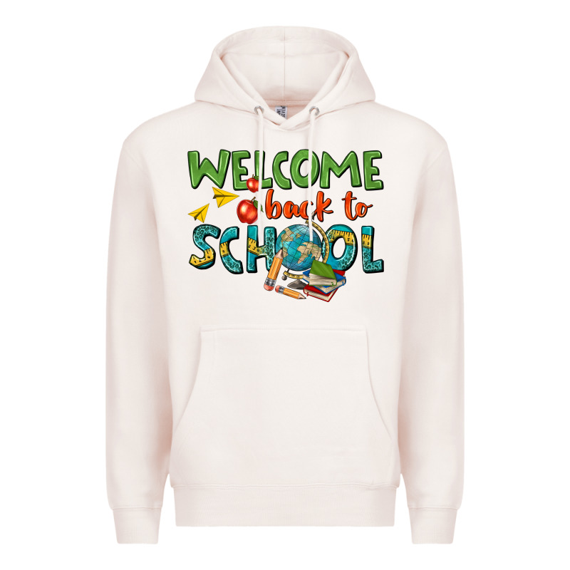Welcome Back To School Premium Hoodie by texasbilliewilder | Teevron