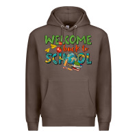 Coffee welcome back to school Premium Hoodie - texasbilliewilder