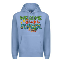 Colony Blue welcome back to school Premium Hoodie - texasbilliewilder