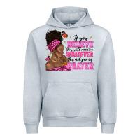 Heather Grey afro woman bun and religion faith prayer Urban Hoodie - texasbilliewilder
