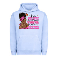 Pigment Grape Ice afro woman bun and religion faith prayer Urban Hoodie - texasbilliewilder