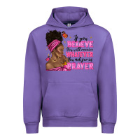 Afro Woman Bun And Religion Faith Prayer Urban Hoodie | Teevron