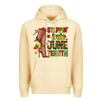 Pina Colada steppin into juneteenth Premium Hoodie - Zillion Design Studio