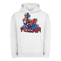 Pigment Lunar Rock freedom rock hand Urban Hoodie - Zillion Design Studio