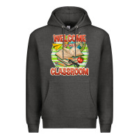 Charcoal Heather welcome to our classroom Premium Hoodie - texasbilliewilder