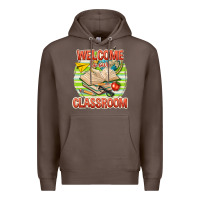 Coffee welcome to our classroom Premium Hoodie - texasbilliewilder