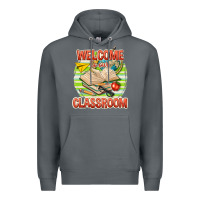 Rock welcome to our classroom Premium Hoodie - texasbilliewilder