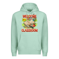 Seafoam welcome to our classroom Premium Hoodie - texasbilliewilder