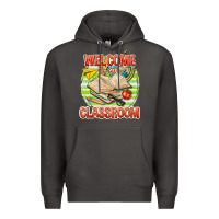 Smoke welcome to our classroom Premium Hoodie - texasbilliewilder
