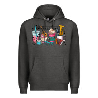Charcoal Heather music teacher Premium Hoodie - AdoDesignShop