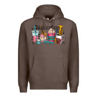 Coffee music teacher Premium Hoodie - AdoDesignShop