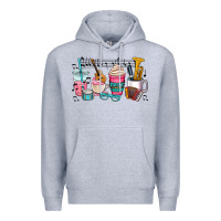 Heather Grey music teacher Premium Hoodie - AdoDesignShop