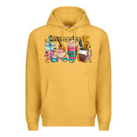 Mustard music teacher Premium Hoodie - AdoDesignShop