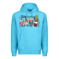 Ocean Blue music teacher Premium Hoodie - AdoDesignShop
