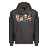 Smoke music teacher Premium Hoodie - AdoDesignShop