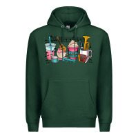 Sports Green music teacher Premium Hoodie - AdoDesignShop
