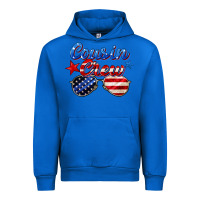 Cobalt cousin crew Urban Hoodie - Zillion Design Studio