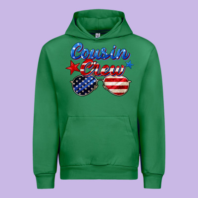 Cousin Crew Urban Hoodie Designed By Zillion Design Studio